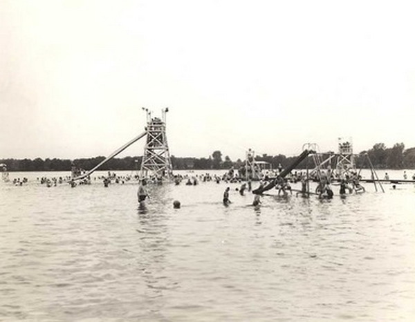 Groomes Bathing Beach - Old Photo (newer photo)